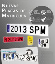 PLACA MATRICULA SPM