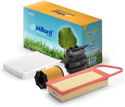 MILLARD MZ4127 - **NETO** COMBO. MC60694+MF9811+MK9572+ML96571